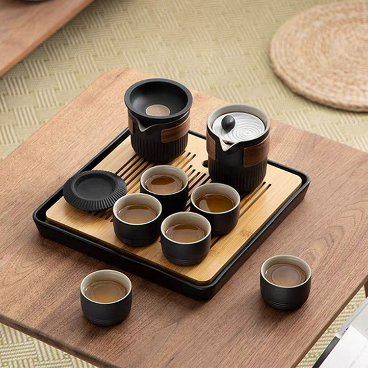 The Dry Landscape Garden - Personalized kungfu tea set with tray
