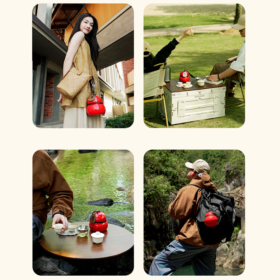 Gourd Box - Mini travel Gaiwan set for backpacking