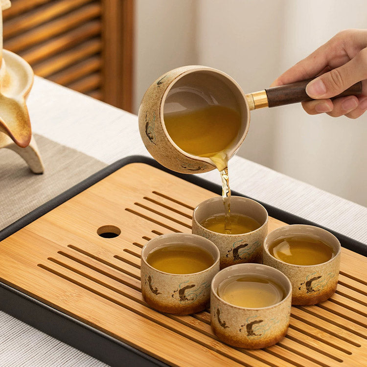 The Buddha -  Dunhuang flying apsaras Semi-automatic tea maker