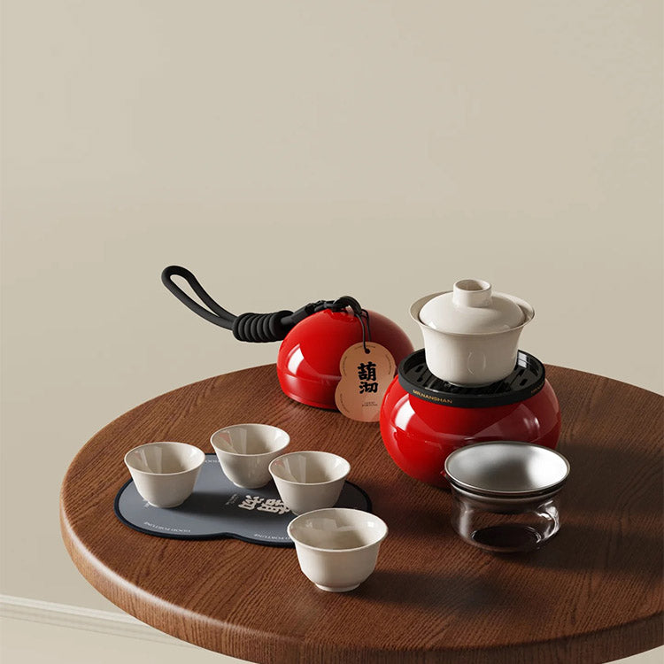 Gourd Box - Mini travel Gaiwan set for backpacking