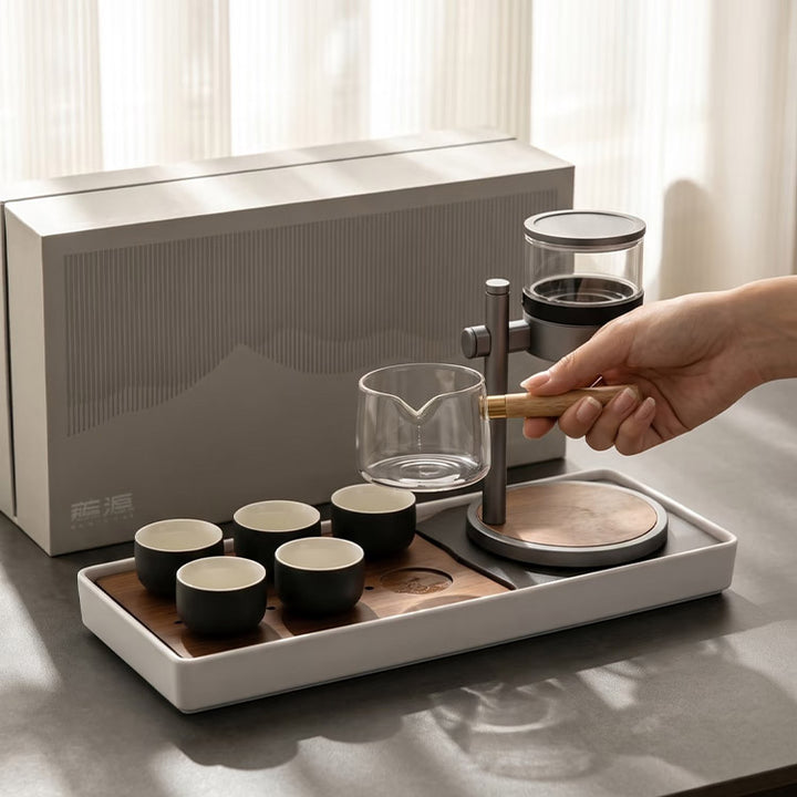 Infinity - Modern Semi-automatic tea and drip coffee set