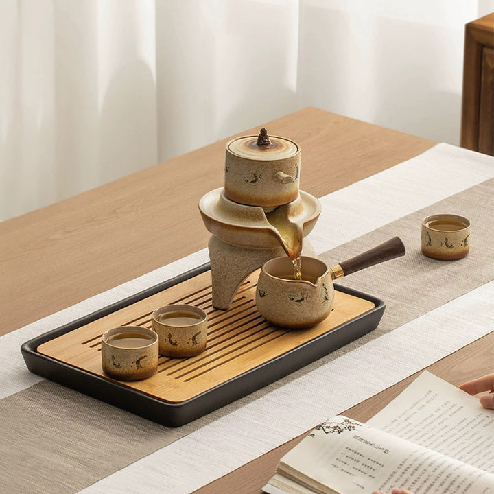 The Buddha -  Dunhuang flying apsaras Semi-automatic tea maker