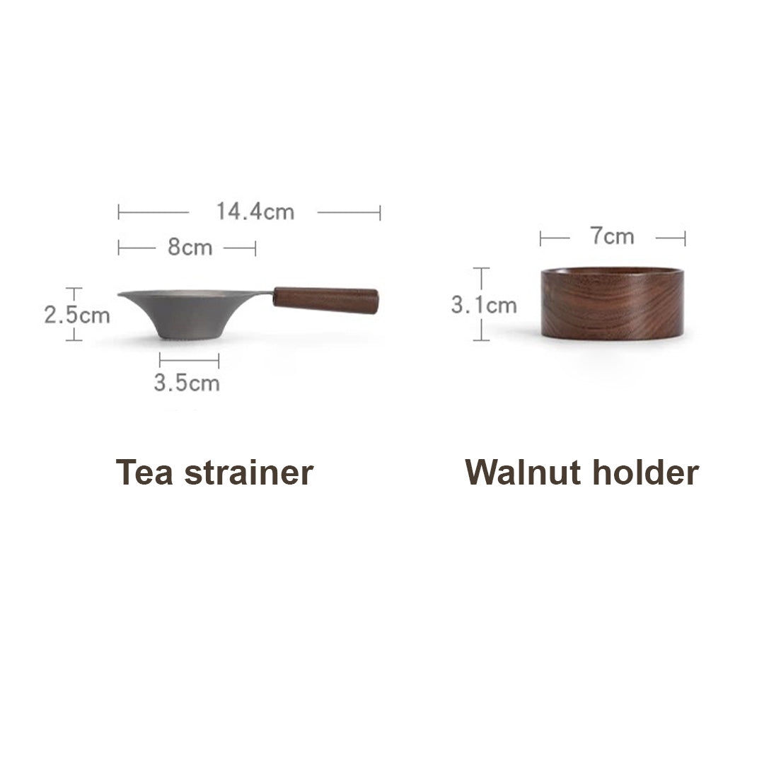 Tea strainer with holder | Tea filter