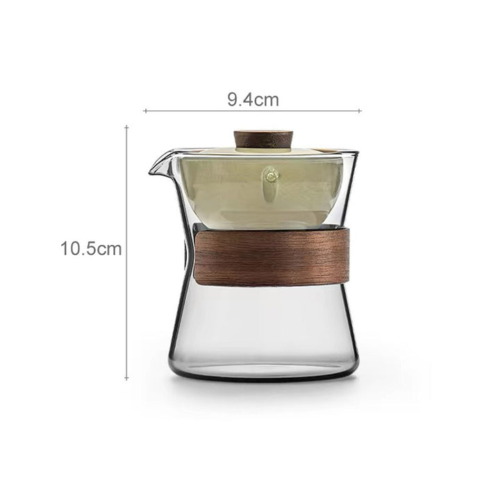 Cozy - Glass Teapot with Ruware Rotating Infuser - Teaware Space
