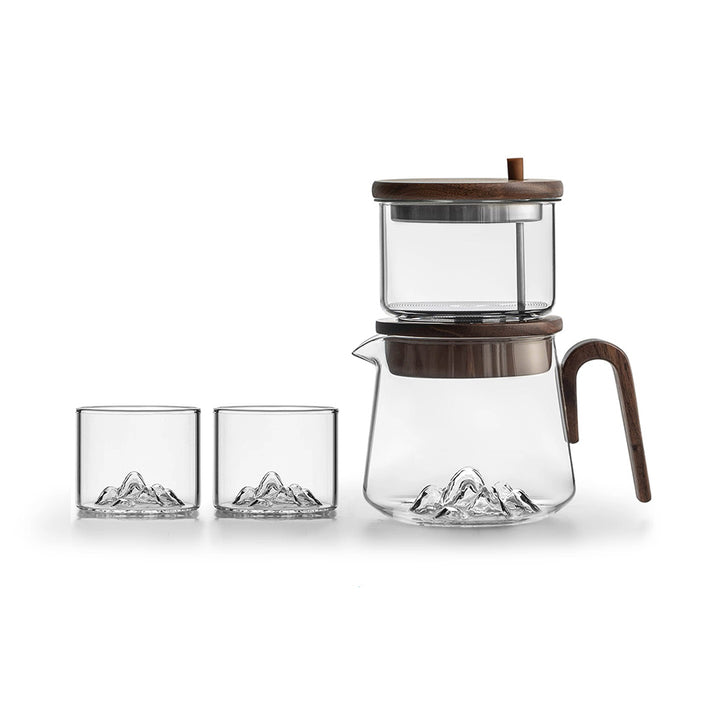See the mountain - Magic teapot set