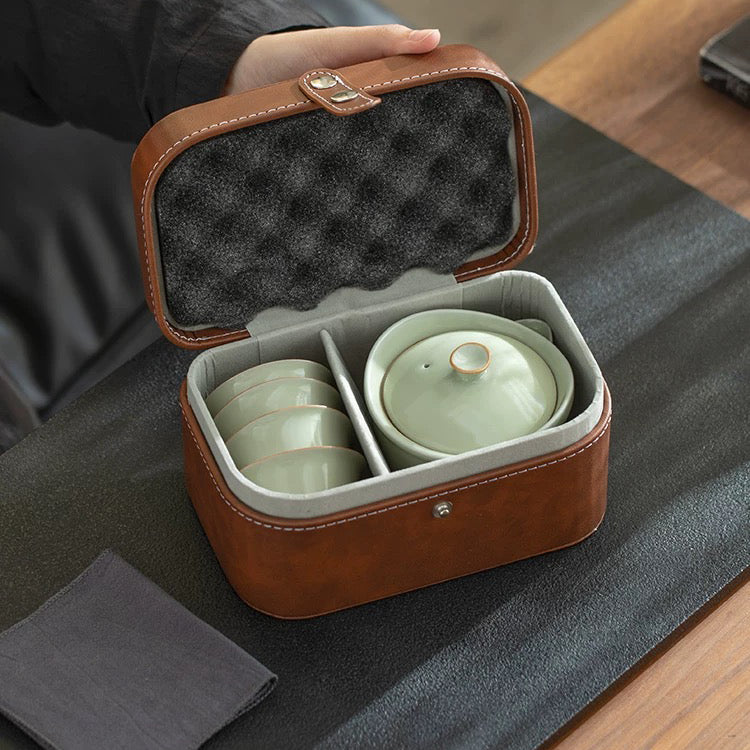 Floating Mist - Handmade Ruyao tea pot - Teaware Space