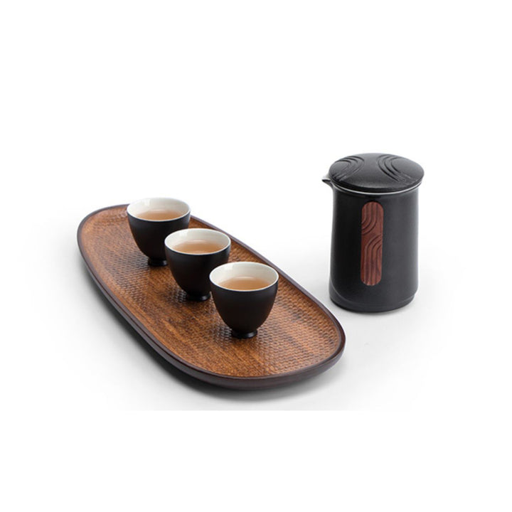 Heavy Bamboo tea tray | Custom Coffee serving tray | Breakfast tray | Housewarming gift