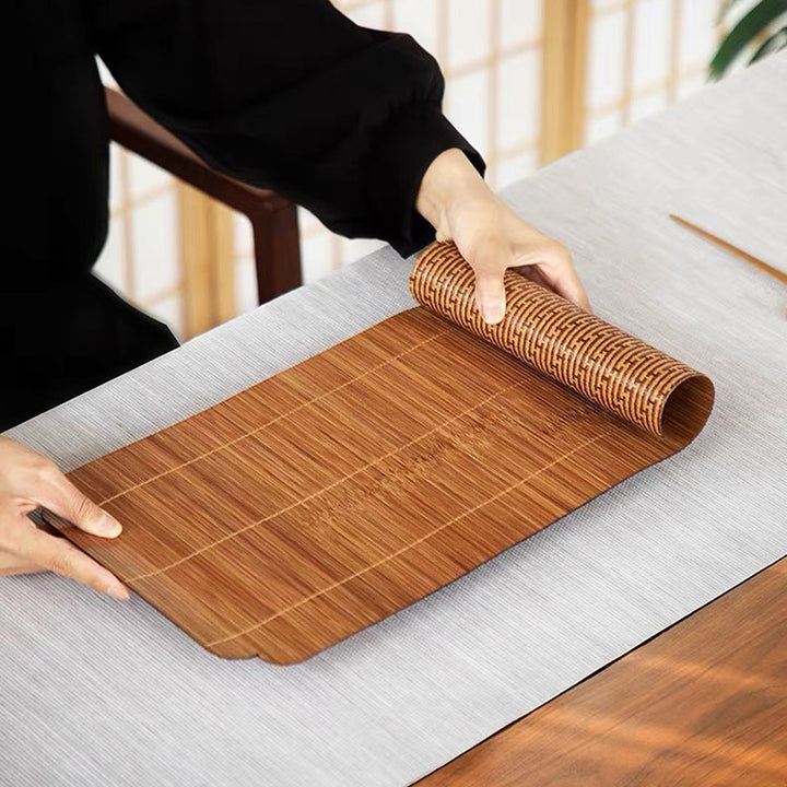 Zen - Natural Double-sided Bamboo Tea Runner