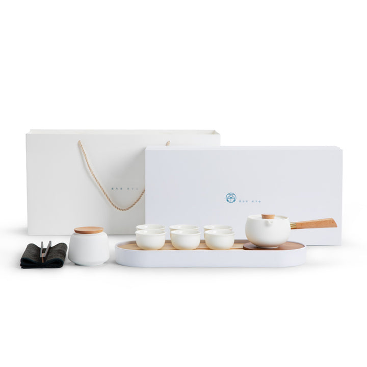 Simplify life - Personalized luxury tea set for office