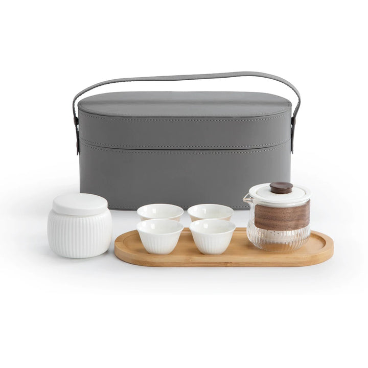 Wild Sea - travel tea set with tray