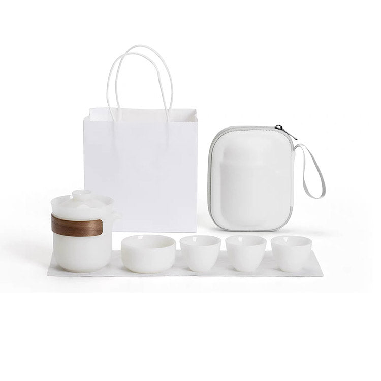 Alkiad  - Minimal travel tea set for couple