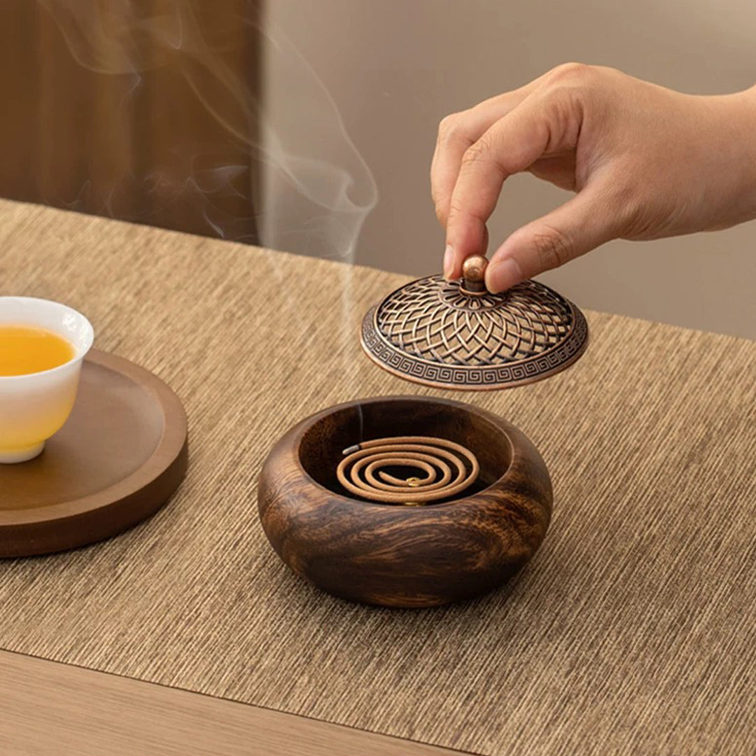 wood incense stove 