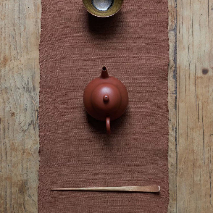 Cozy Cloud - Handmade Natural ramie long table runner