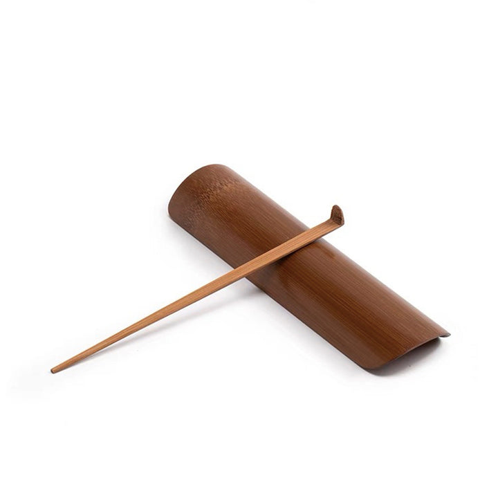 Handmade tea maker tools| Natural Bamboo Tea Ceremony Set of 4 - Teaware Space