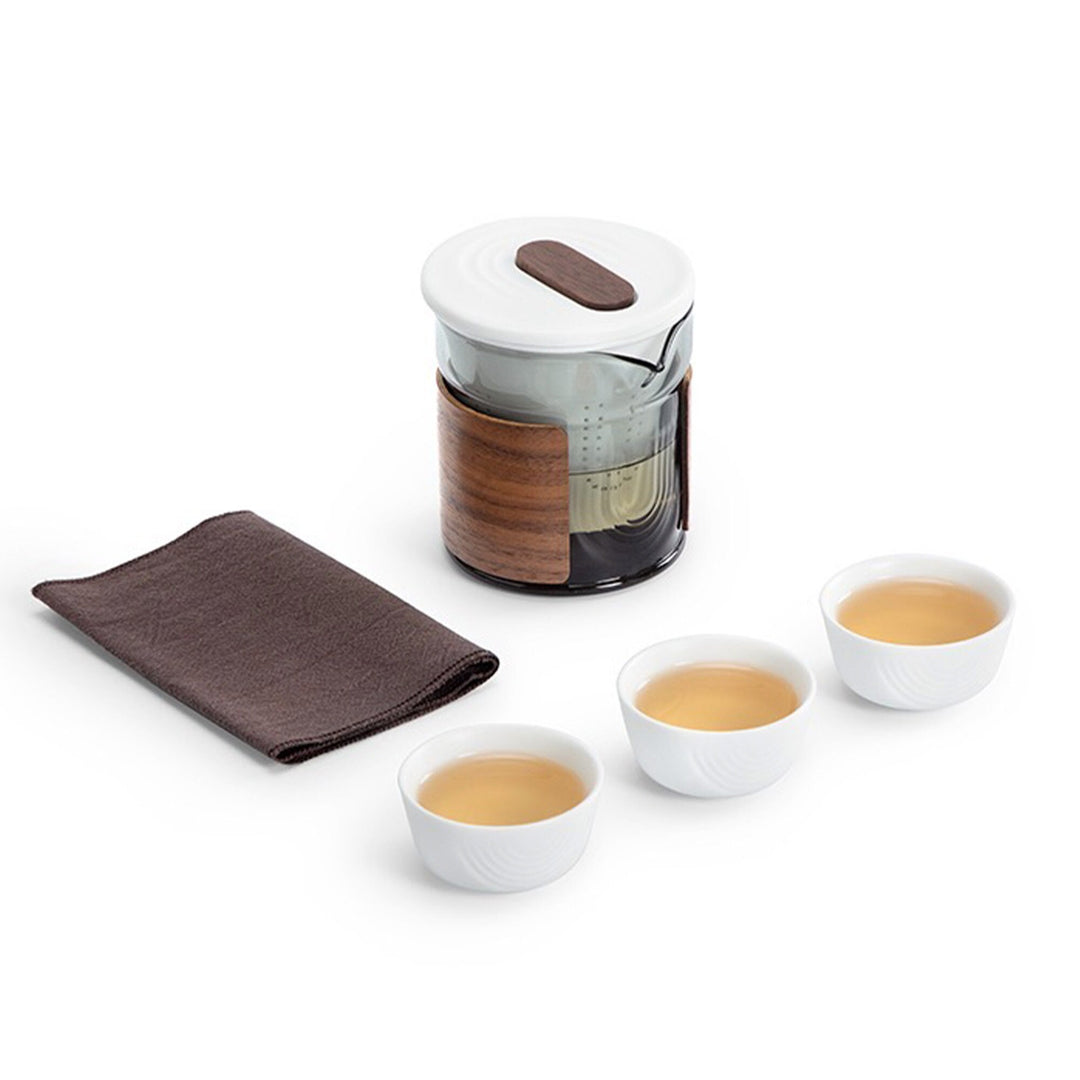 Minimal tea maker | teapot set with bag