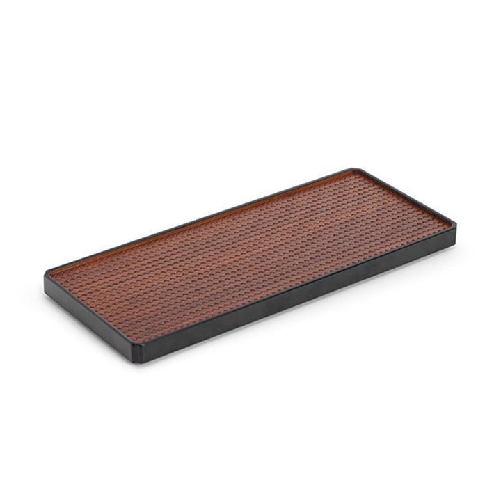 Farmhouse Natural Bamboo tea tray with water storage | Dining Table decor | Gift for women