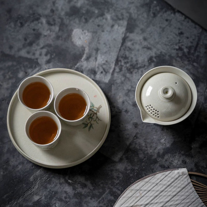 Handmade Vintage 150ml teapot with infuser and lid| Dining decor| Birthday gift