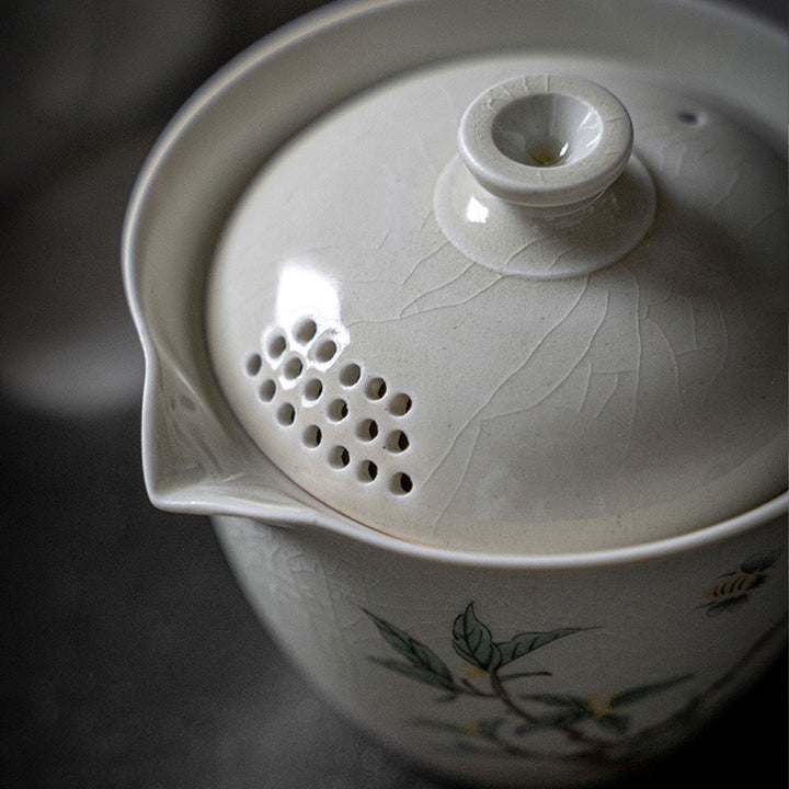 Handmade Vintage 150ml teapot with infuser and lid| Dining decor| Birthday gift