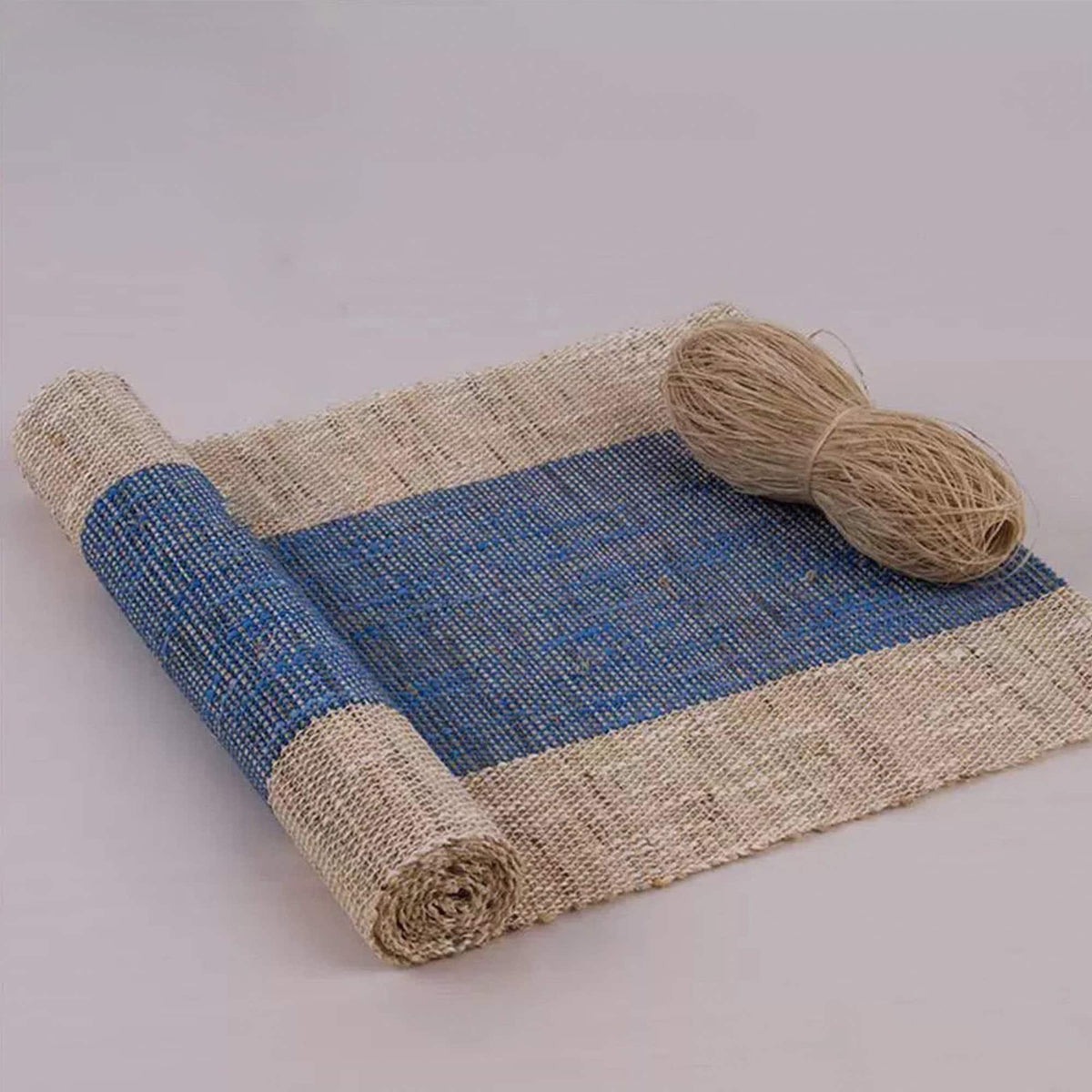 Custom  handmade Vintage Natural Linen long table runner - Teaware Space