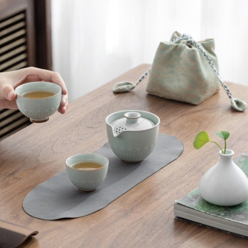 tea time, teapot with infuser, dining decor