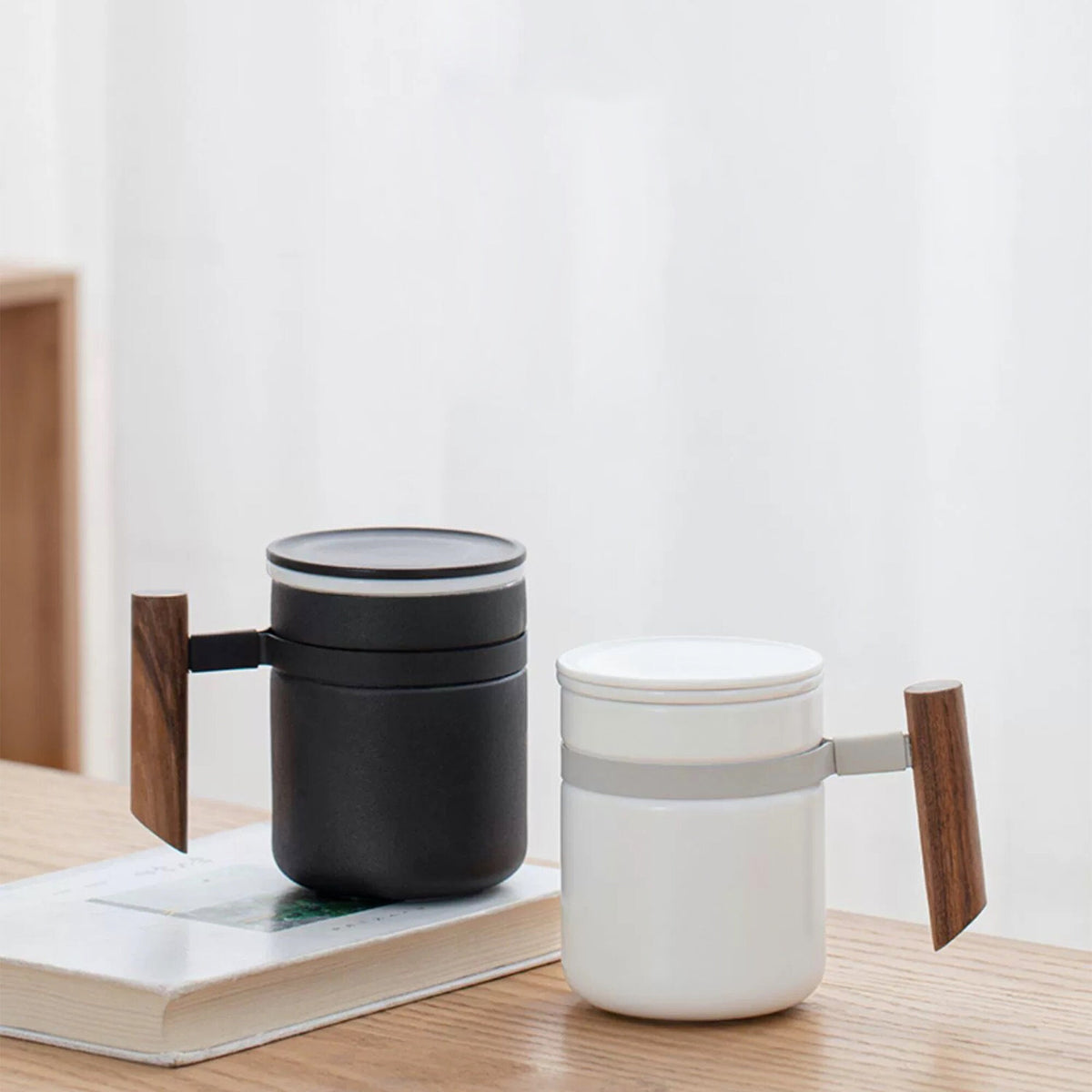 Personalized Mr & Mrs mug | Minimal tea/coffee cup - Teaware Space