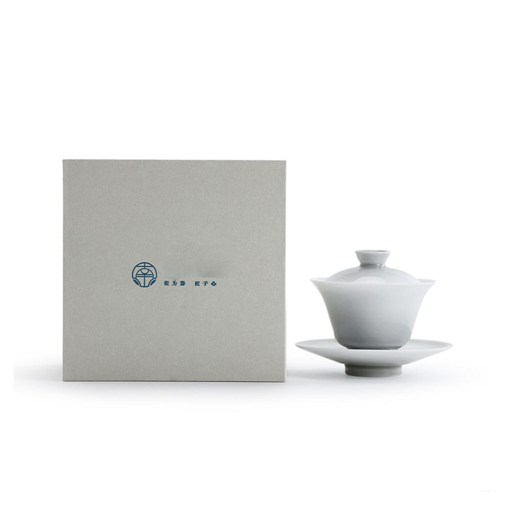 Chinese vintage 95ml Gaiwan tea set | Gift for tea lovers/husband/boyfriend/dad | Dining decor - Teaware Space