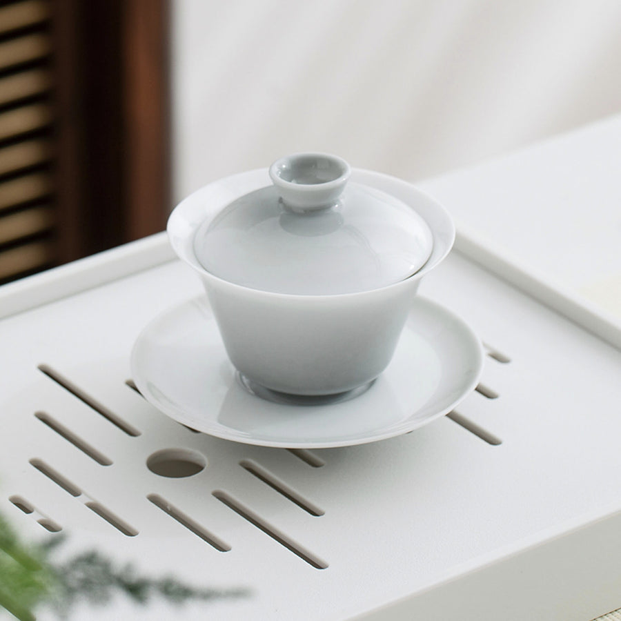 Chinese vintage 95ml Gaiwan tea set | Gift for tea lovers/husband/boyfriend/dad | Dining decor - Teaware Space