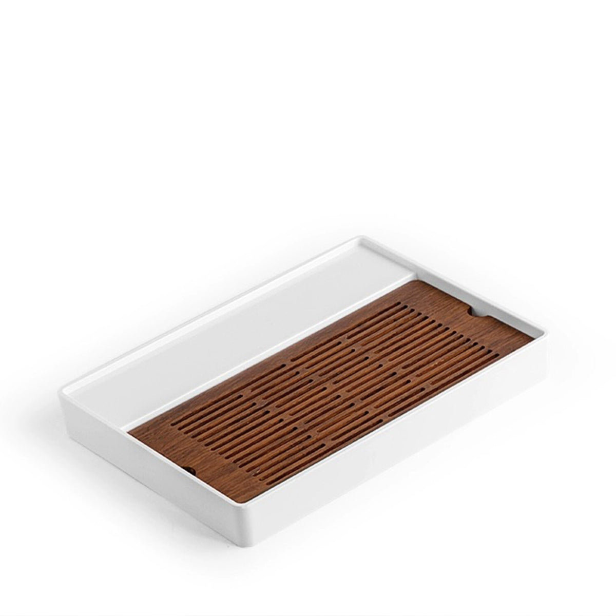 Cozy Bamboo tea tray with water storage | Gongfu serving tray | Tea ceremony tools | Housewarming gift - Teaware Space