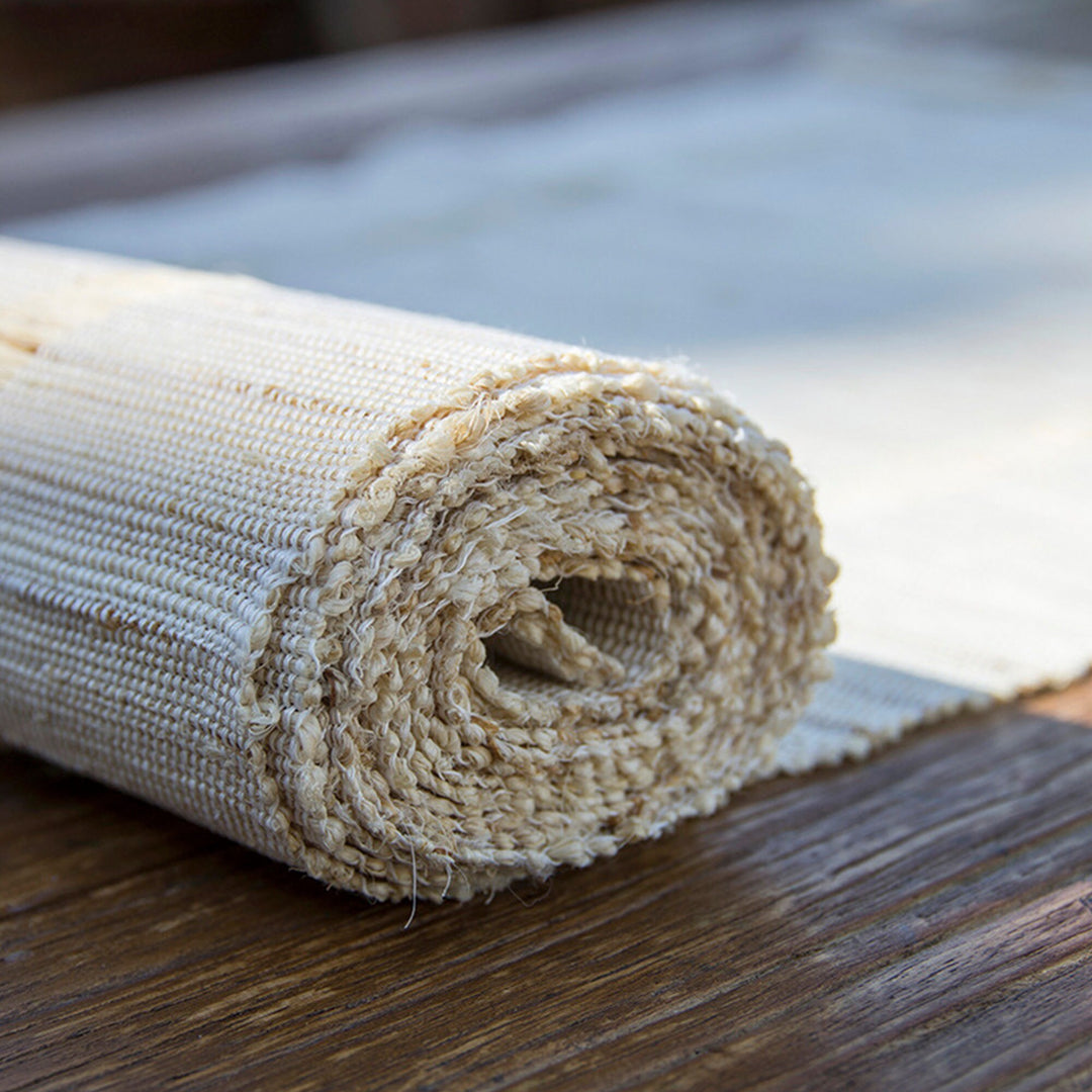 Custom Size Natural Linen long tea/coffee Table runner | Zen style Table decor | Birthday gift - Teaware Space