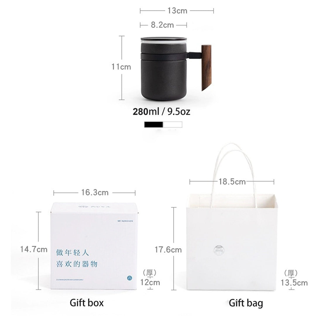 Personalized Mr & Mrs mug | Minimal tea/coffee cup