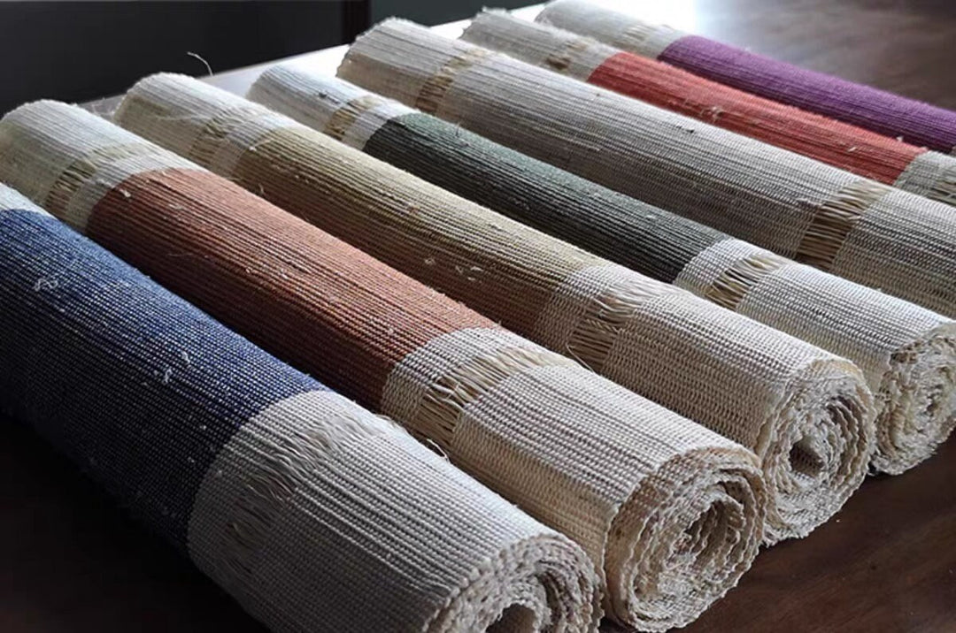Custom Size Natural Linen long tea/coffee Table runner | Zen style Table decor | Birthday gift - Teaware Space