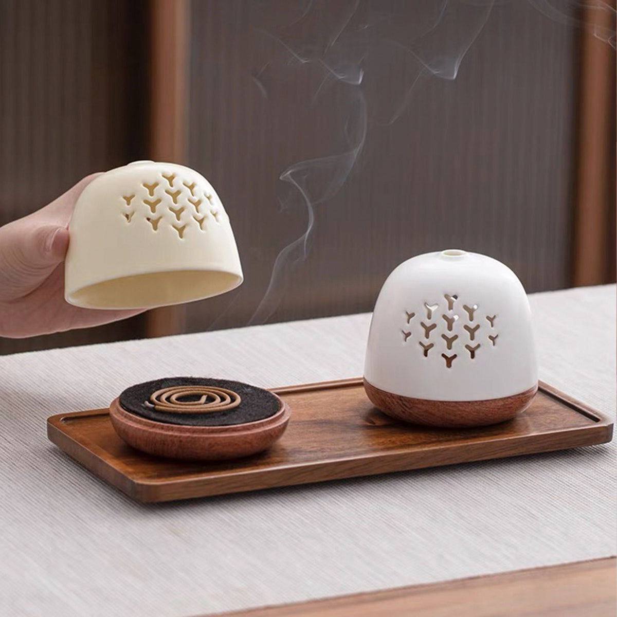 Minimalist incense burner | incense holder - Teaware Space