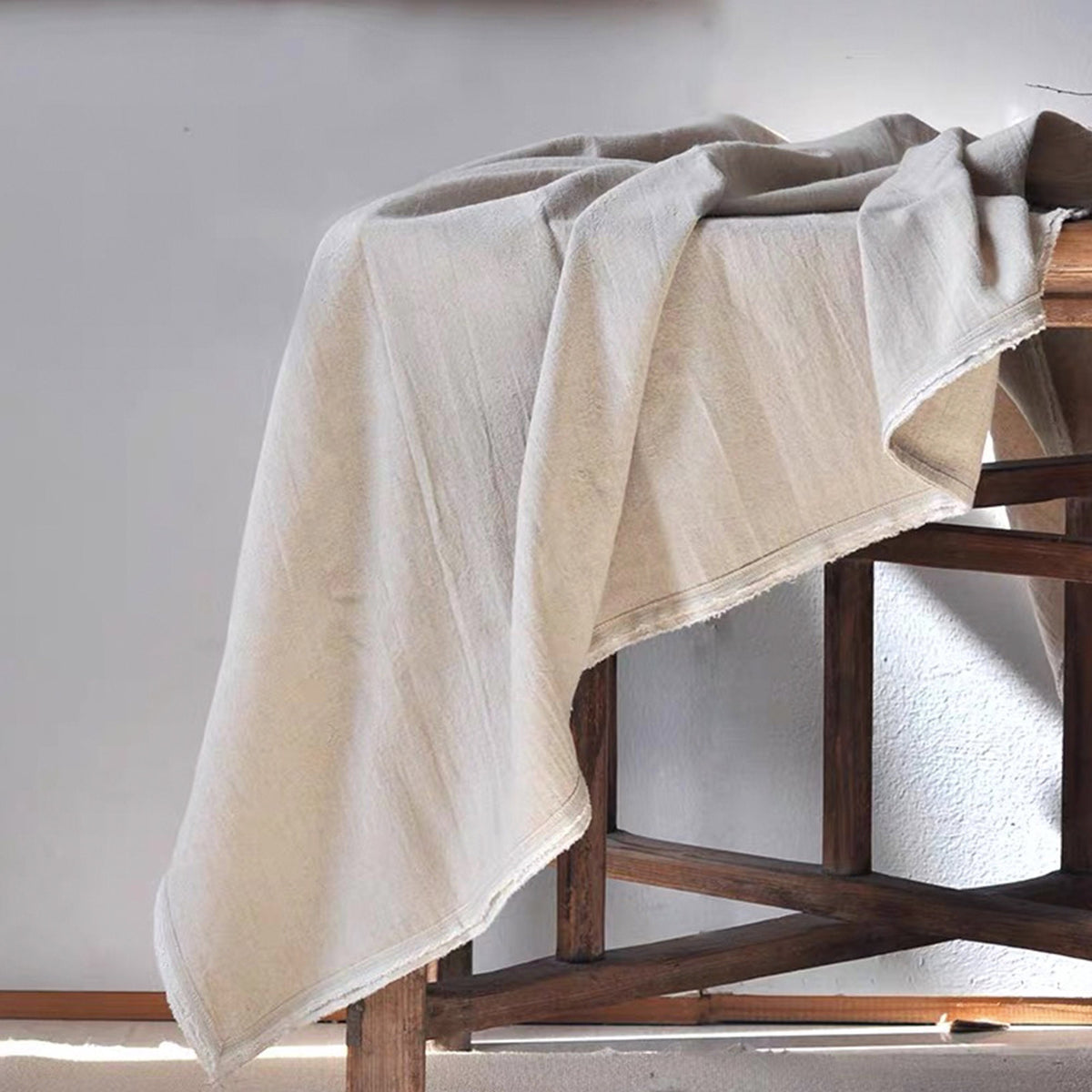 Custom size French style linen Tablecloth | New home gift - Teaware Space