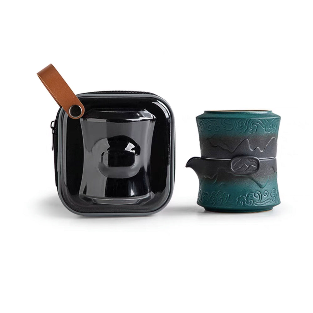 Japanese style travel tea set for one - Teaware Space