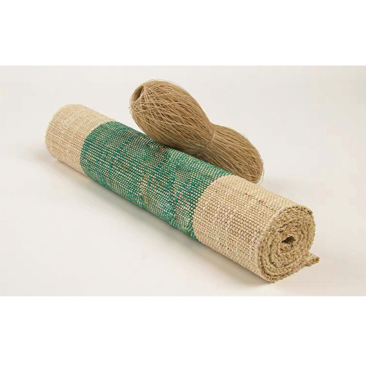 Xmas themed  Natural Linen long table runner | Custom size Hand-braided boho tea table cover | Housewarming gift - Teaware Space