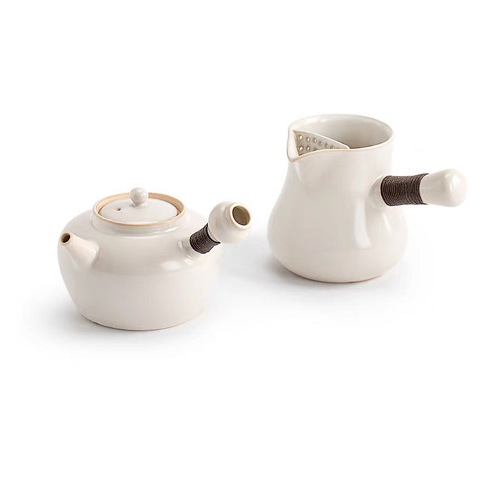 Tea & BBQ time | teapot with Carbon Stove set | Home yard decor | New home gift