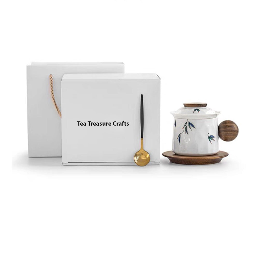 Hand-painted boho tea&coffee mug set - Teaware Space