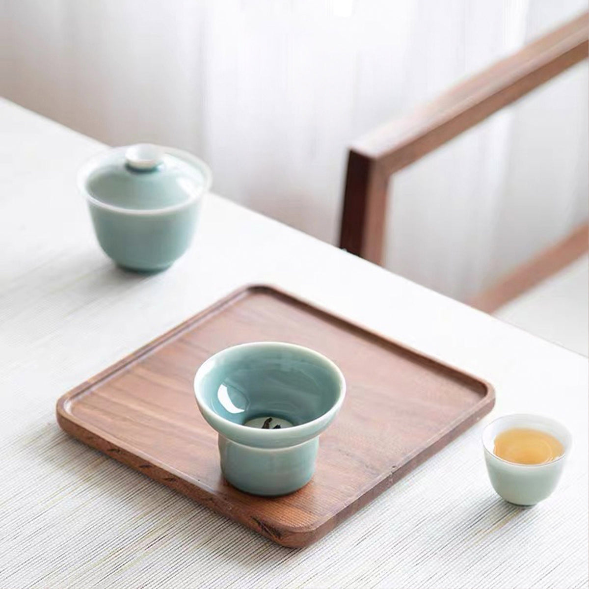 Vintage Tea Strainer With Holder |  tea Accessories tools - Teaware Space